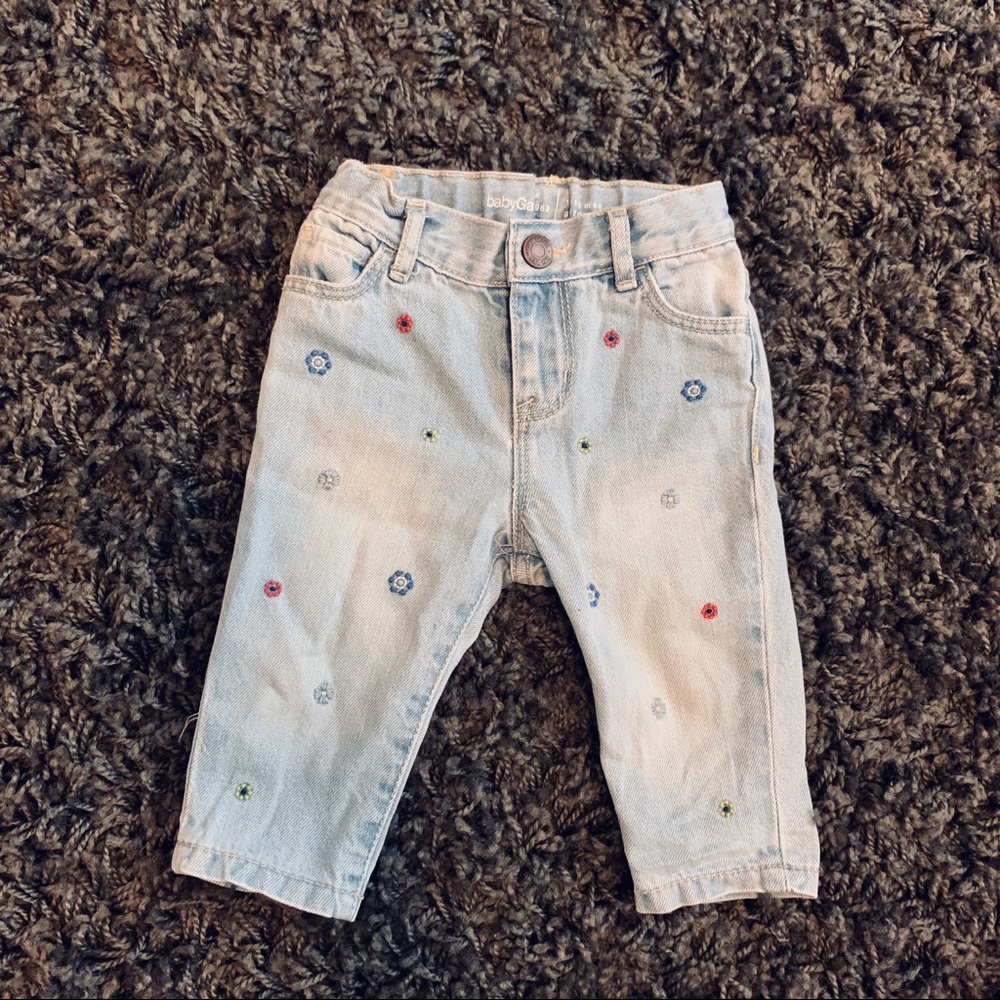 Adorable girlfriend jeans worn twice